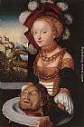 Lucas Cranach The Elder Famous Paintings - Salome